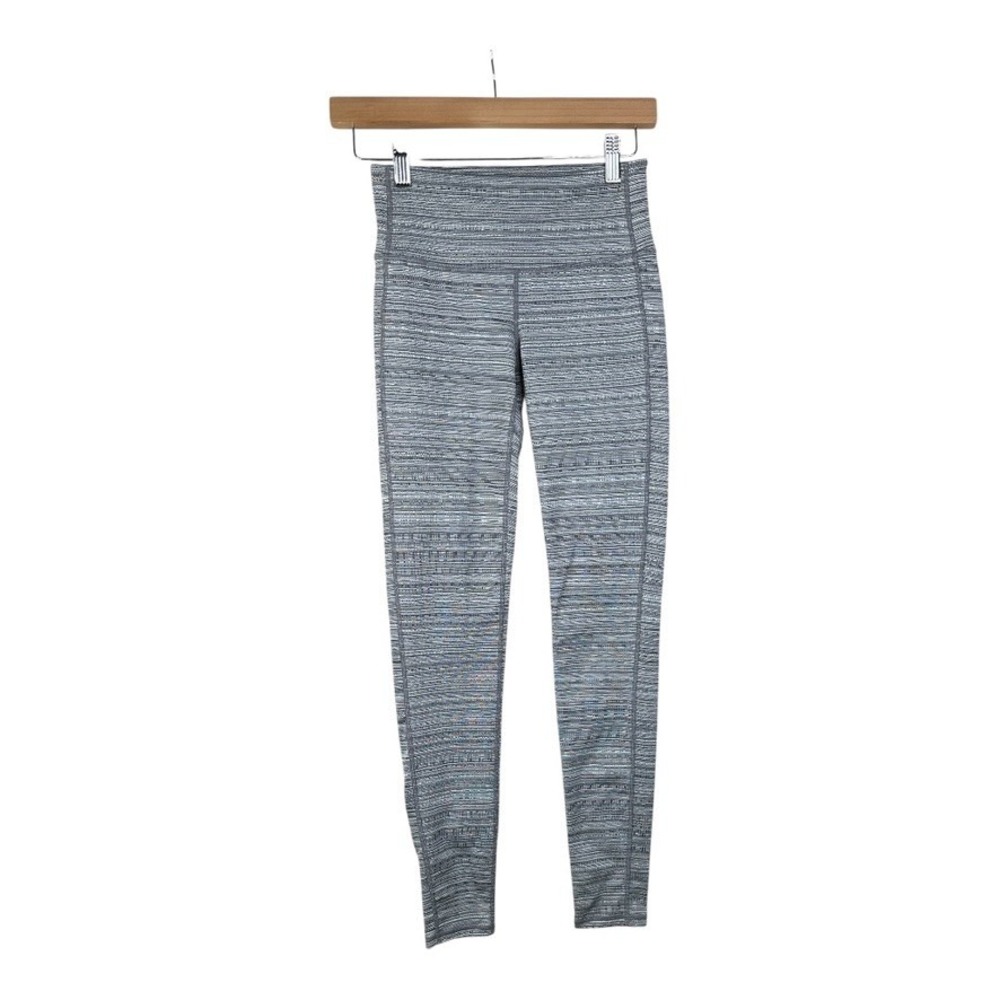 ATHLETA Women's Chaturanga Jacquard Tight Gray Sizeโ XS